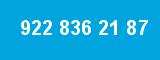 922 836 21 87